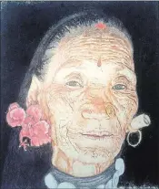  ?? ARTIST COURTESY OF THE ?? Debra Herndon’s Wealth and Beauty, a portrait of a woman from Nepal, is among the works that will display at the West Palm Beach Arts Festival.