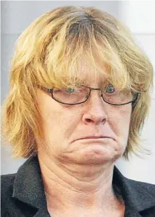  ??  ?? ‘‘Quiet and compliant’’: Susan Bragger was jailed for three years in February 2011 after pleading guilty to involvemen­t in the death of her daughter’s boyfriend, Raymond Piper, 23.