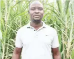  ?? ?? Mr Adamu Magani, one of the outgrowers farmers of Dangote Sugar Refinery, Numan, Adamawa State