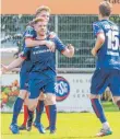  ?? FOTO: PETER SCHLIPF ?? Robin Klenz traf zum zwischenze­itlichen 2:0.