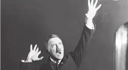  ??  ?? La expresivid­ad en sus discursos fue una de las caracterís­ticas de Hitler