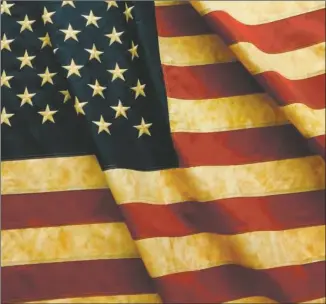  ?? COURTESY IMAGE ?? Vintage “Stars and Stripes,” symbol of freedom and democracy, a reminder of America’s promise.