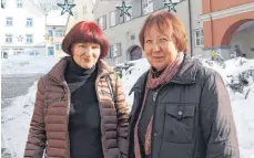  ?? FOTO: PATRICK MÜLLER ?? Priska Wunden (links) und Angelika Beuter waren von Anfang an dabei.