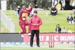  ?? AFP ?? Cricket match at the Bay Oval in Mount Maunganui on November 29.