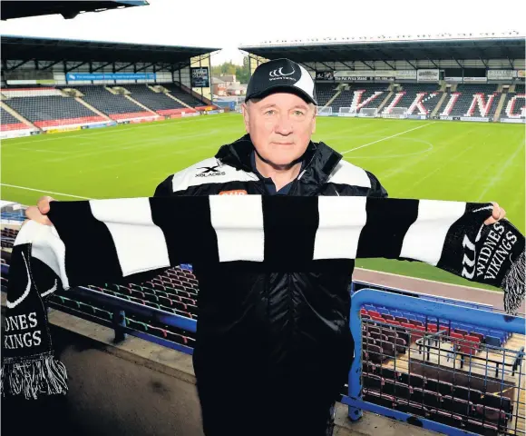  ?? Ste Jones ?? Widnes Vikings Head Coach Tim Sheens will take his side to Oldham at the start of the campaign