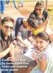  ??  ?? Curious City tour by Some Place Else helps you explore local places