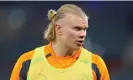  ?? Danehouse/Getty Images ?? Erling Haaland is a fitness doubt for next week’s Club World Cup, but has travelled to see a specialist. Photograph: James Gill/