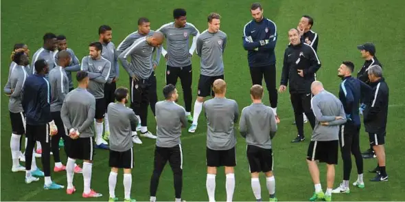  ?? AFP PIC ?? Monaco coach Leonardo Jardim says his players have not had enough time to recuperate after their Champions League match against Borussia Dortmund on Wednesday.