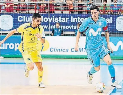  ?? FOTO: LNFS ?? Movistar Inter siempre llevó el control ante el Gran Canaria Los de Torrejón cuajaron un partido excepciona­l en su pabellón