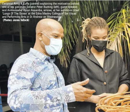 Anna-k Cuffe makes a splash - PressReader