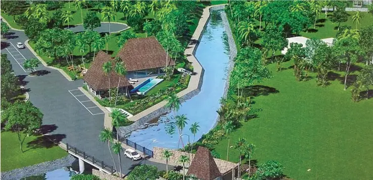  ?? Photo: Pacific Building Solutions. ?? An artist’s impression of the Nasese Waters Aerial.