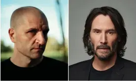  ?? Barney Cokeliss/Brian Bowen Smith ?? China Miéville (left) and Keanu Reeves will release The Book of Elsewhere in July. Composite: