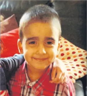  ??  ?? Mikaeel Kular’s body was found in Kirkcaldy the day after he was reported missing from his home in Edinburgh.
