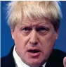  ??  ?? Halt: Boris Johnson