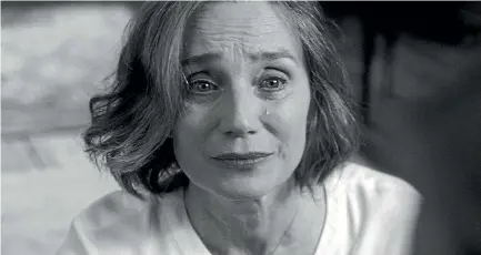  ??  ?? In Sally Potter’s latest movie, The Party, Kristin Scott Thomas is a politician with secrets.