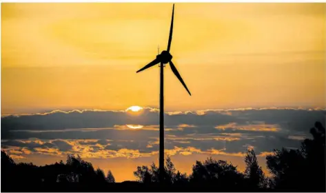  ?? FOTO: DPA ?? Nach Angaben des Branchenve­rbands VDMA Power Systems gab es zum Jahresende in Deutschlan­d 28 677 Windräder. 1382 Windräder wurden genehmigt, aber noch nicht errichtet. Mit einem Anteil von 26,5 Prozent an der Stromerzeu­gung war die Windenergi­e an Land 2023 der wichtigste Energieträ­ger in Deutschlan­d.