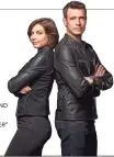  ?? LAUREN COHAN AND SCOTT FOLEY OF “WHISKEY CAVALIER” BY ABC ??