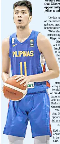  ?? PHOTOGRAPH COURTESY OF FIBA ?? KAI Sotto has yet to confirm his participat­ion in the 10th King Abdullah Cup.