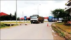  ?? VIENTIANE TIMES ?? Laos has borrowed a large amount of money from foreign nations to finance the constructi­on of roads and railways to transform the country from a landlocked state into a land bridge.