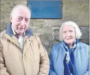  ?? (Pic: John Ahern) ?? Michael and Betty Hegarty, from Castlelyon­s, who attended last Sunday’s Devonshire Day in Lismore Castle.