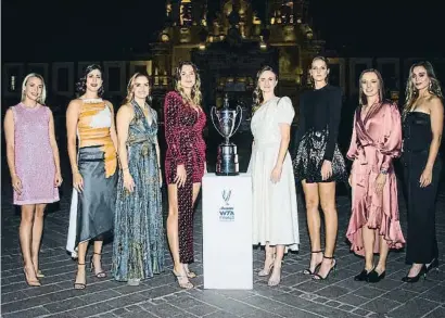  ?? AFP7 VÍA  UROPA PR SS /  P ?? Kontaveit, Muguruza, Sakkari, Sabalenka, Krejcikova, Plísková, Swiatek i Badosa ahir