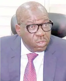  ?? ?? Edo Governor Godwin Obaseki