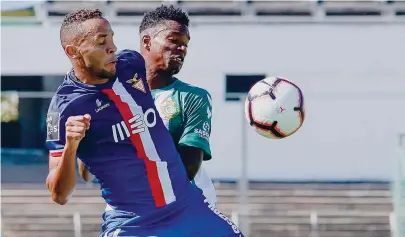  ??  ?? Nildo lesionou-se e não vai estar no jogo de amanhã no Estádio da Luz