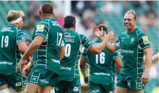  ??  ?? Coming back: London Irish look certain to return to the Premiershi­p