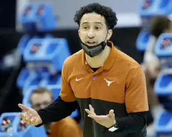  ?? Tim Nwachukwu/Getty Images ?? Shaka Smart’s last game at Texas was a 53-52 loss to Abilene Christian in the first round of the NCAA tournament.