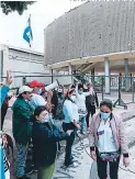  ?? FOTO: EFRAÍN SALGADO ?? Los afectados han protestado varias veces frente al Congreso.