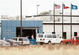  ?? Associated Press file ?? Syrian Maissoun Hanaa Halawi has been detained at the South Texas Detention Center in Pearsall since December and could remain there indefinite­ly as she awaits a decision on asylum.