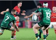  ?? ?? ERRATIC Joey Carbery had a mixed game on Saturday