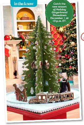 Holiday Gingerbread Showdown Beatrice Winner 2022 Christmas Tree Piping Dreams - Pressreader
