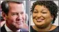  ??  ?? Republican Brian Kemp is running against Democrat Stacey Abrams in the Georgia governor’s race.