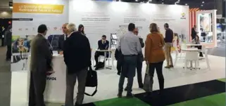  ??  ?? Repsol ha participad­o en la reciente primera edición ChemPlast Expo como partner.