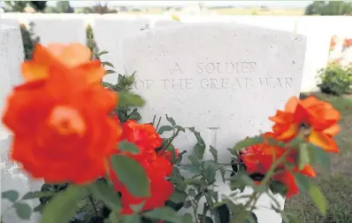  ??  ?? A TV documentar­y is being made for BBC Wales on the Great War and remembranc­e