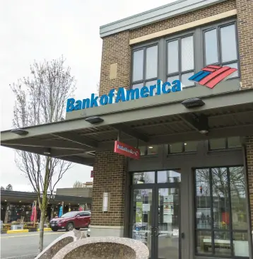  ?? FILE ?? Bank stocks have fallen hard since the failure Signature Bank and Silicon Value Bank. Bank of America now sells a stock for less than nine times earnings.