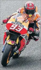  ??  ?? El campió Marc Márquez