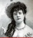  ??  ?? Marthe Soucaret wurde vor 130 Jahren zur schönsten Frau gekürt.