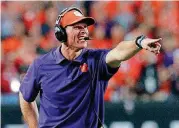  ?? [AP PHOTO] ?? Clemson wants to keep defensive coordinato­r Brent Venables. The school gave the former Oklahoma assistant a hefty raise on Thursday.