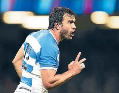  ?? DAMIEN MEYER / AFP ?? La evolución de Hernández ha permitido a Argentina mejorar y aspirar a clasificar­se para la final