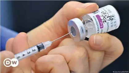  ??  ?? The AstraZenec­a vaccine has been hard hit by controvers­y since it was rolled out