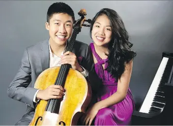  ??  ?? Cheng2 Duo, comprised of Bryan and Silvie Cheng, will perform as part of the Cecilian Concert Series.