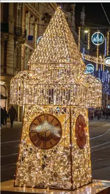  ?? ?? Zeit für Licht Im Advent verwandelt sich Graz in ein Lichterpar­adies