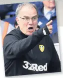  ??  ?? CLEANING UP THE PLAUDITS Bielsa keeps stars’ feet on ground