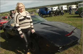  ??  ?? Suzanne Wolohan with her Knight Rider ‘82 car.