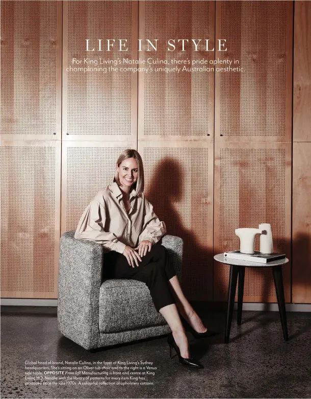 Life In Style Meet Natalie Culina, the global head of brand for King ...