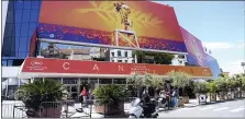  ?? Photos and text from The Associated Press ?? A view of the Palais des festivals during the 72nd internatio­nal film festival, Cannes, southern France, last year.