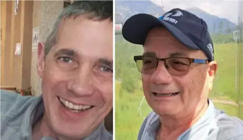  ?? ?? À gauche, Fernando Simon Marman, 60 ans, et Luis Har, 70 ans, à droite, ont été libérés après plus de 4 mois de captivité.