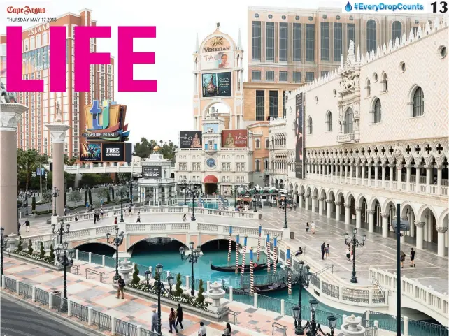  ?? PICTURE: BRIDGET BENNETT/BLOOMBERG ?? MAKEOVER: The Las Vegas Sands Venetian resort.